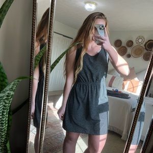 Polka Dot Button Up Back Lightweight Dress